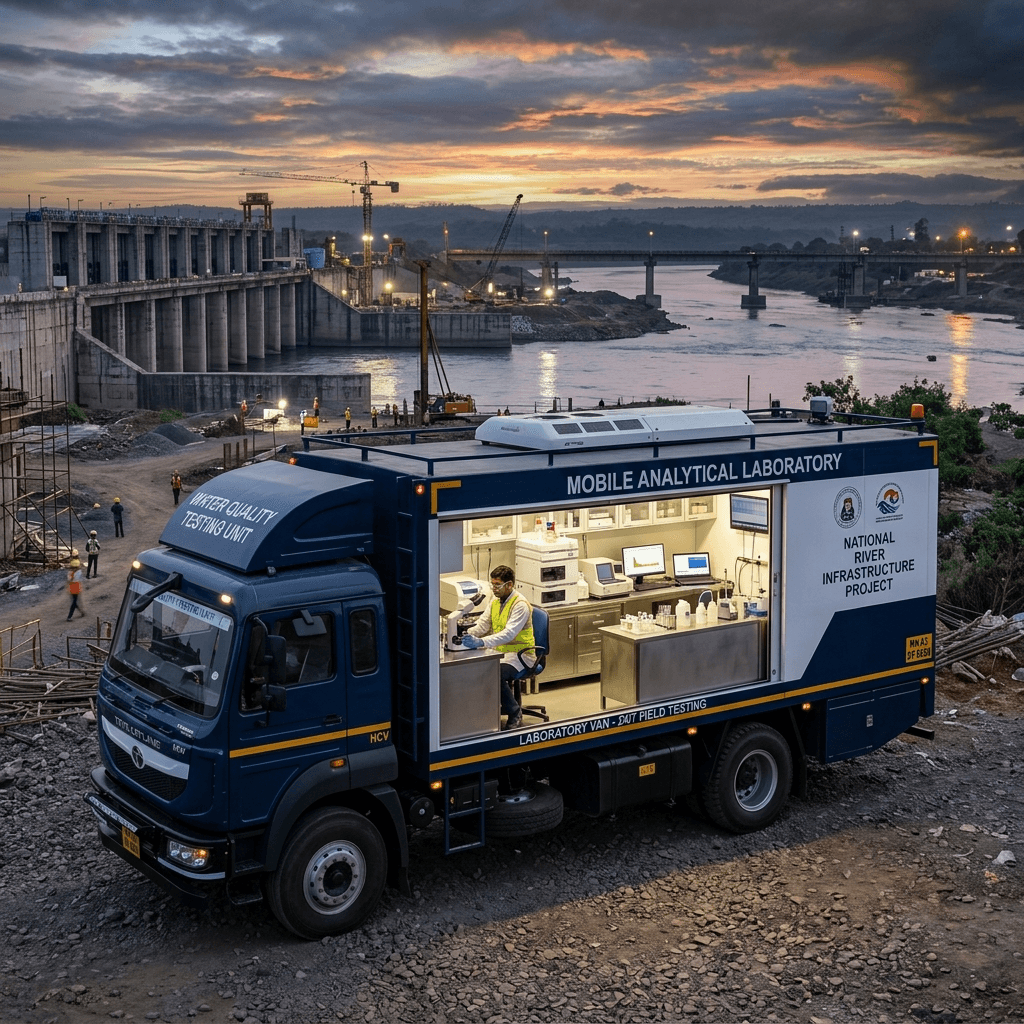 Tata HCV Mobile Analytical Laboratory Truck
